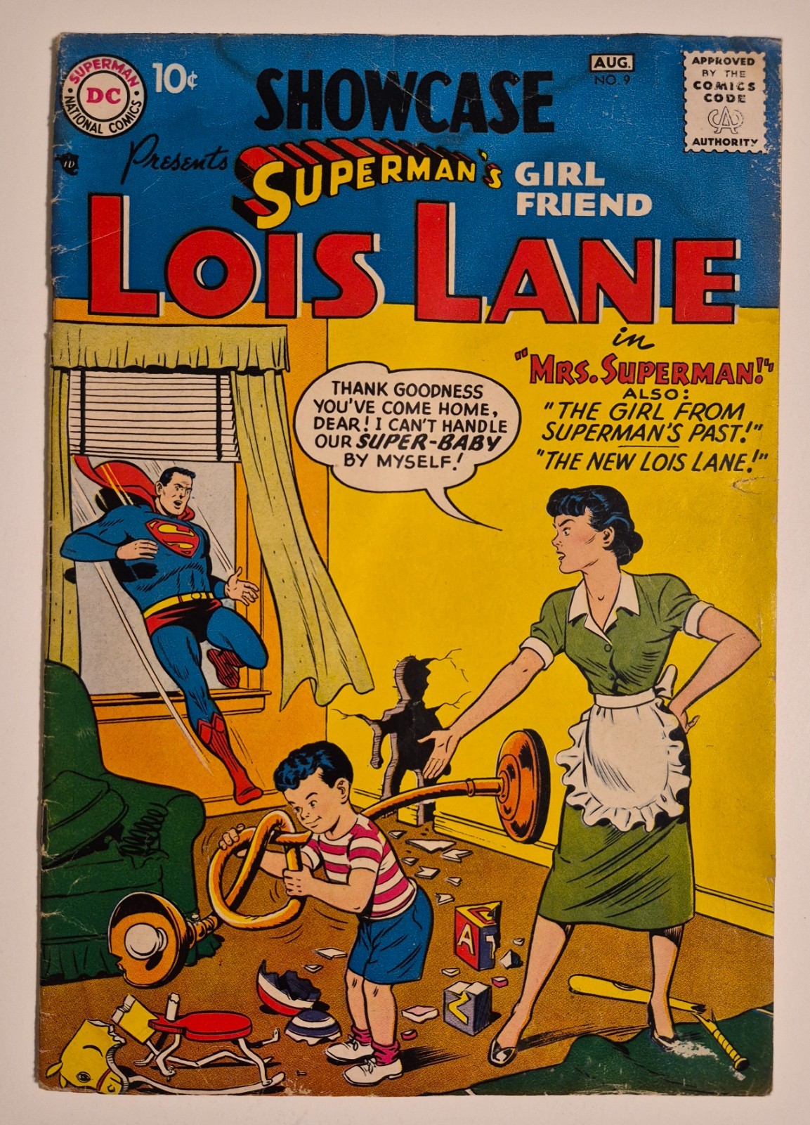 Showcase #9 (1957, DC) GD 1st Superman's Girl Friend Lois Lane Try-Out Issue