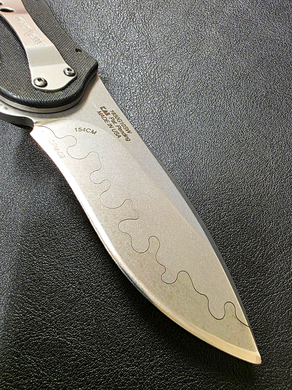 Kershaw Ken Onion Tyrade 1850G10SW Original 2009, Speedsafe Flipper 154CM/CPMD2