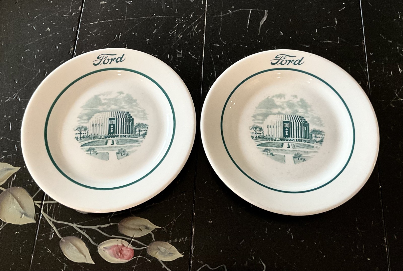 Vintage Ford Motor Co. Rotunda Shenango China USA 9