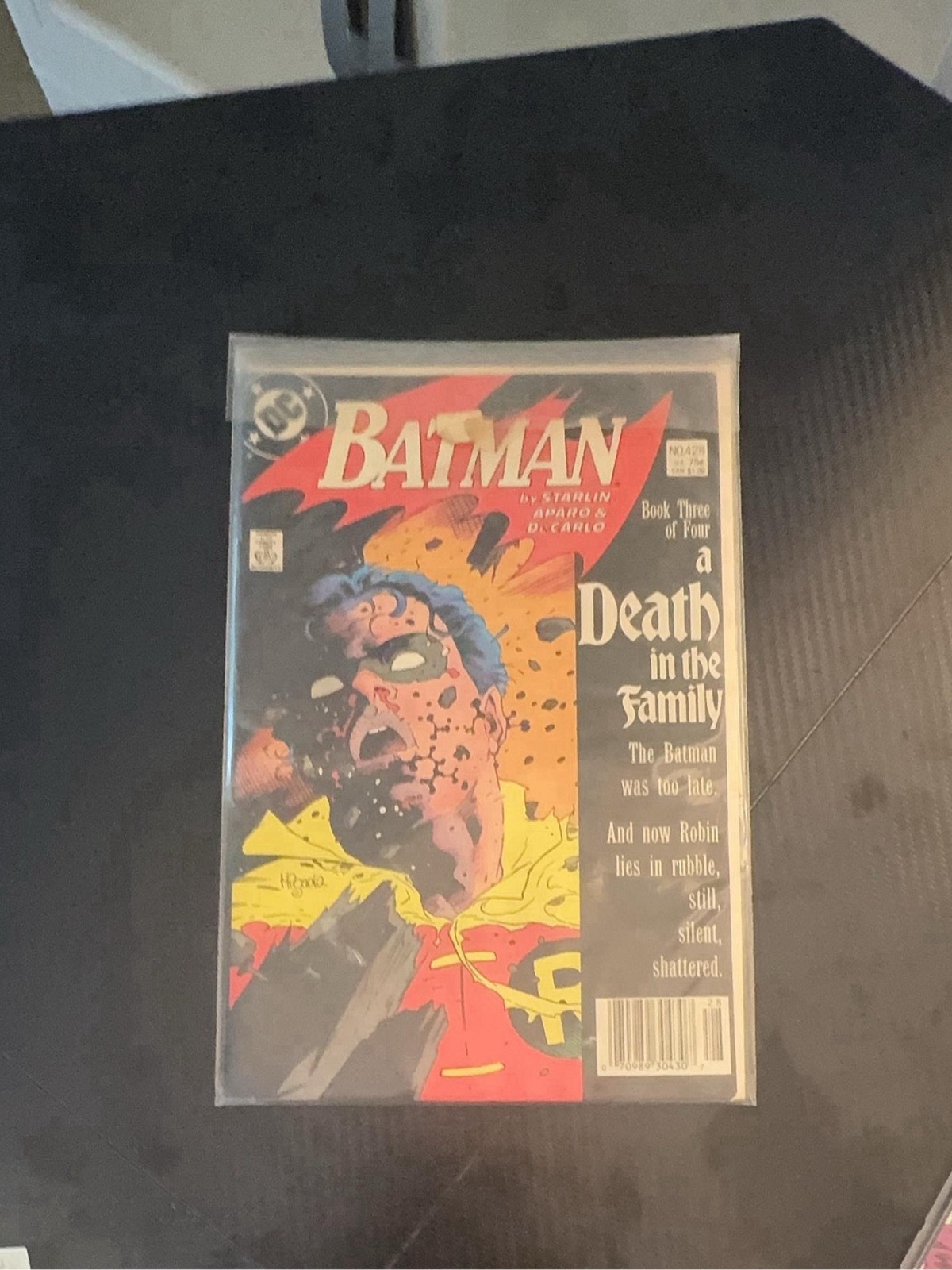 Batman #428 A Death in the Family Book 3 DC Comics 1988 Jason Todd Comic
