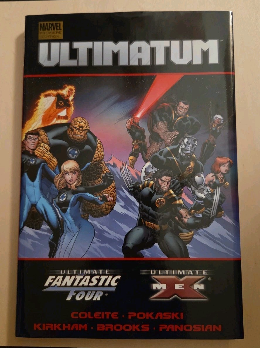 ULTIMATUM Ultimate Fantastic Four/ Ultimate X-Men Hardcover Trade BRAND NEW