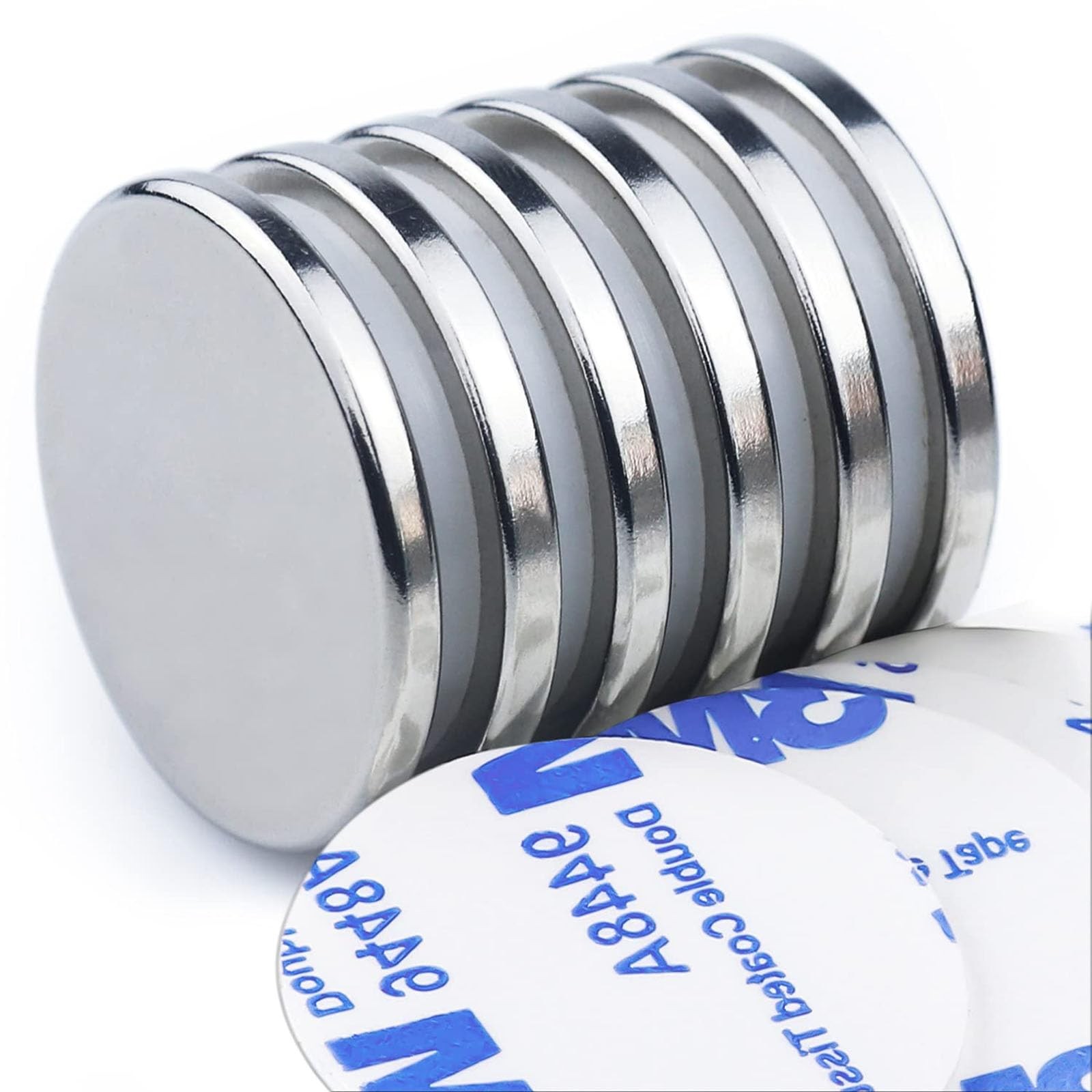 DIYMAG 6 Pack Strong Magnets with Double Sided 6 (0.12\