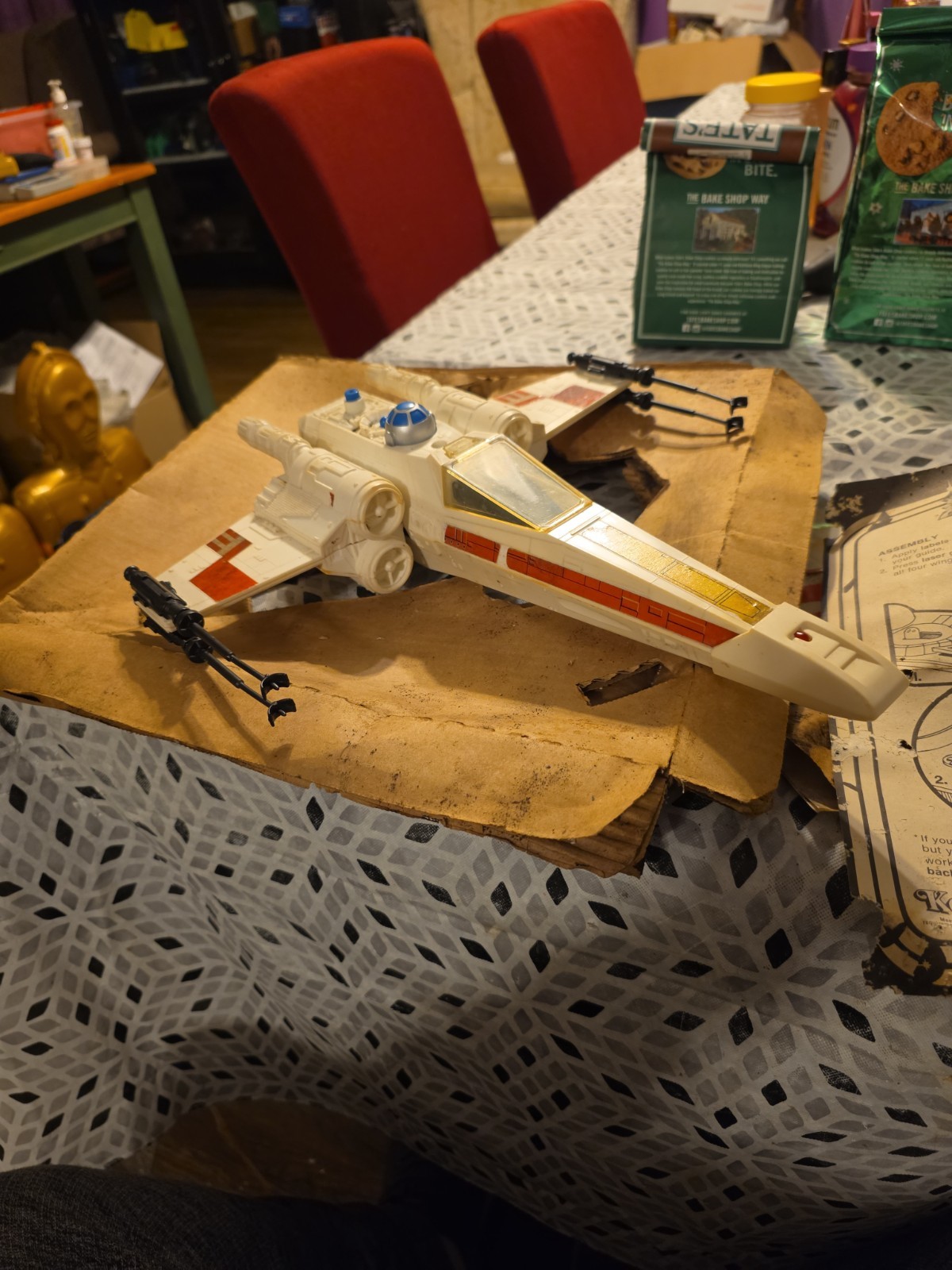 Vintage Star Wars X Wing Star Fighter Kenner products 1978