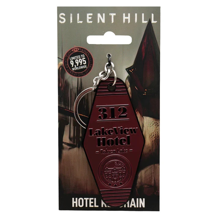 SILENT HILL 2 - Limited Edition Hotel Keychain - Red Edition