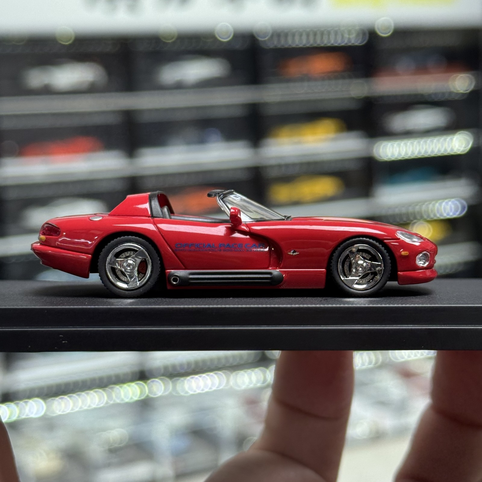 1:64 Diecast Model Red Viper Limited Edition Rare Display Collectible