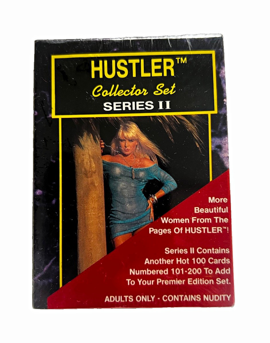 Hustler Collector Set Series II 1993 Limited Edition 100-Card Set 18+