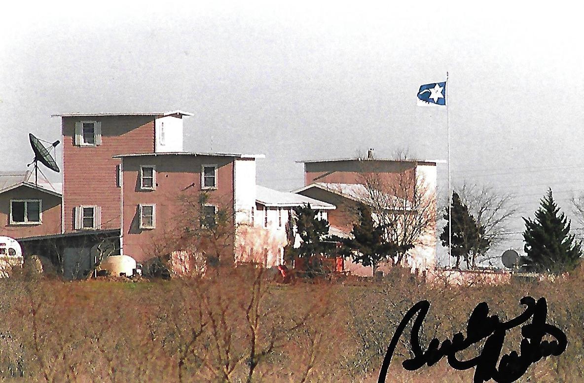 Sheila Martin sign/auto 4x6 photo Branch Davidian Waco Siege Survivor COA LOOK