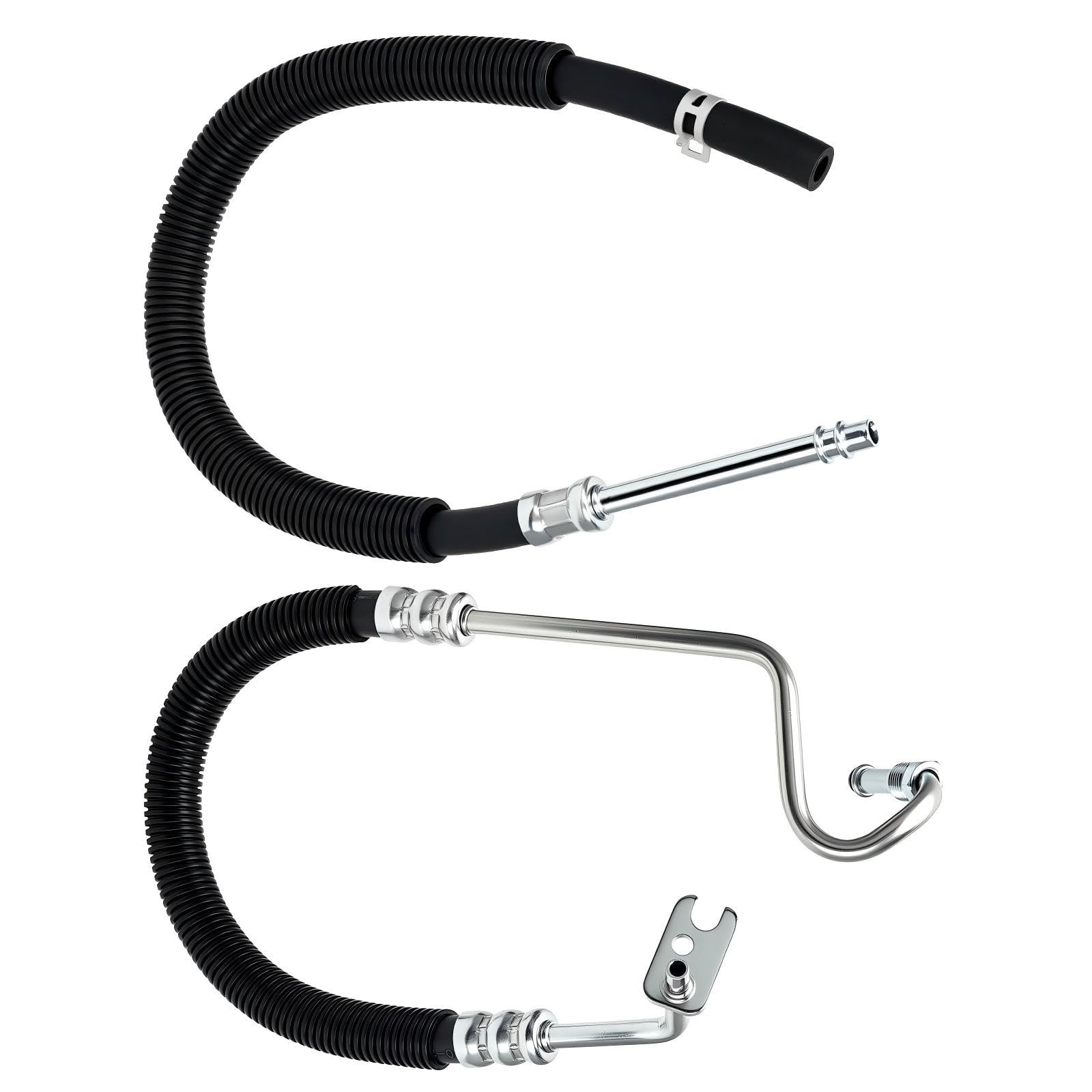 2pcs Power Steering Hose Pressure Line for Chevy Silverado 1500 Tahoe Avalanche