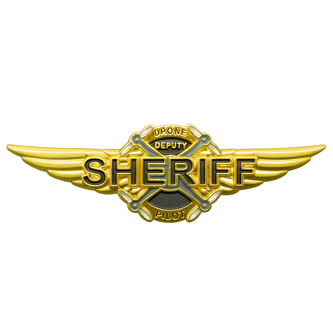 EL17-17 Small Deputy Sheriff Police Drone Pilot Full size UAS FAA Commercial Win