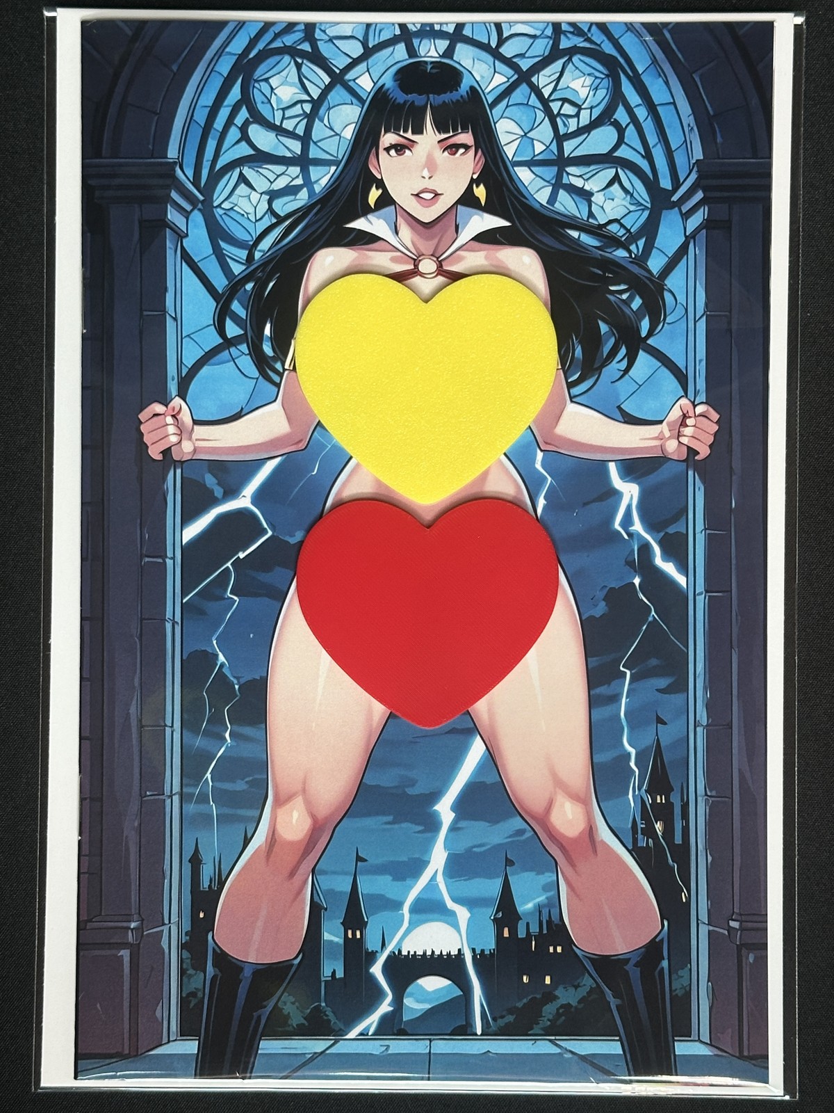 Keys Comics Vampirella Naughty Virgin Cover LTD 100