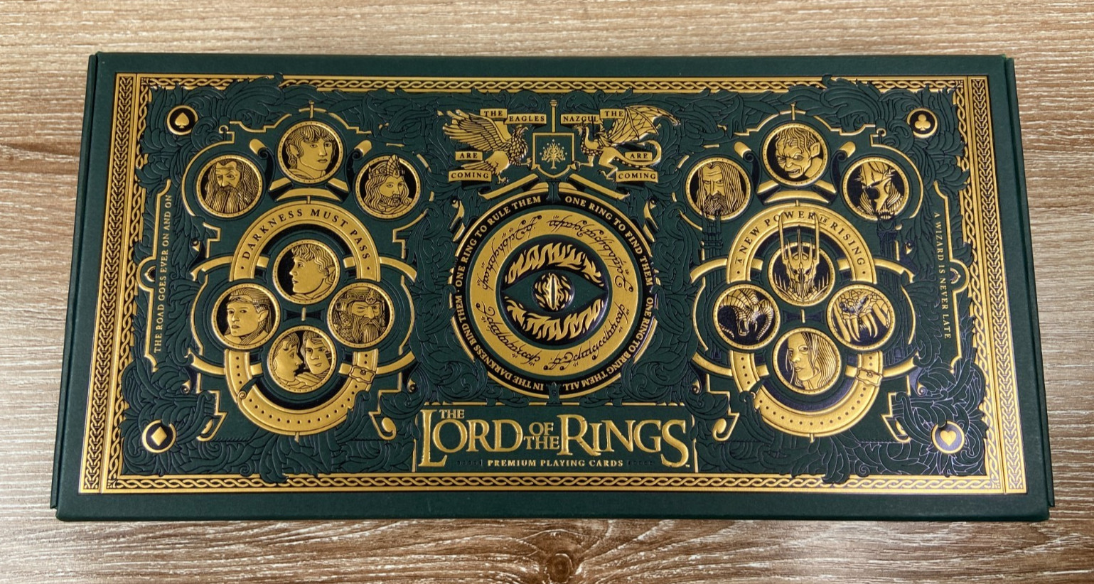 Theory11 Lord of the Rings Special Edition Premium Box Set ~NEW~ 4 Decks 2 Gold