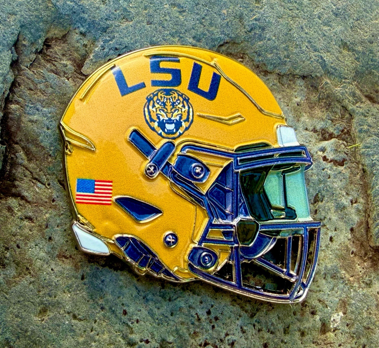 LSU Tigers Joint Reserve Base NOLA Challenge Coin Navy CPO Army USMC Kiffin SHAQ