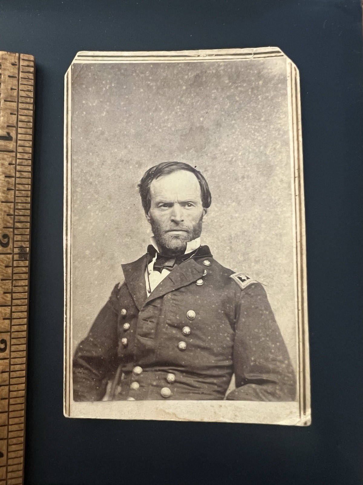 General William Sherman - Carte De Viste - stamped OCT 4, 1864 during Civil War