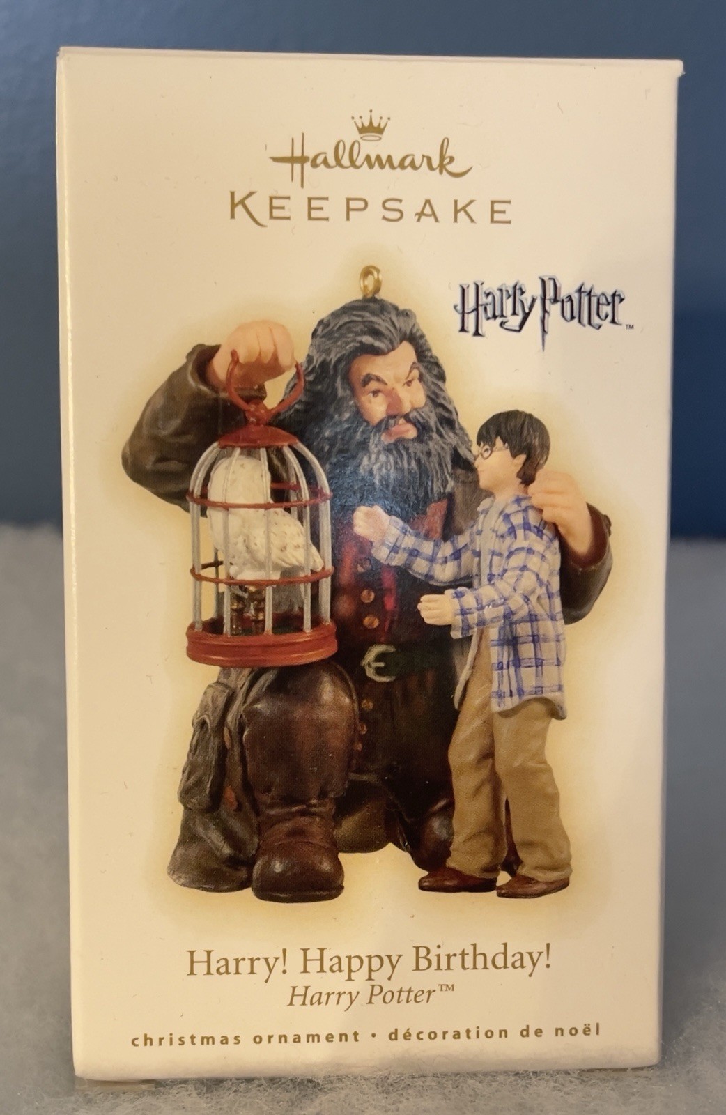 Hallmark 'Harry Happy Birthday' Potter Christmas Ornament 2009 QXl1032 NIB