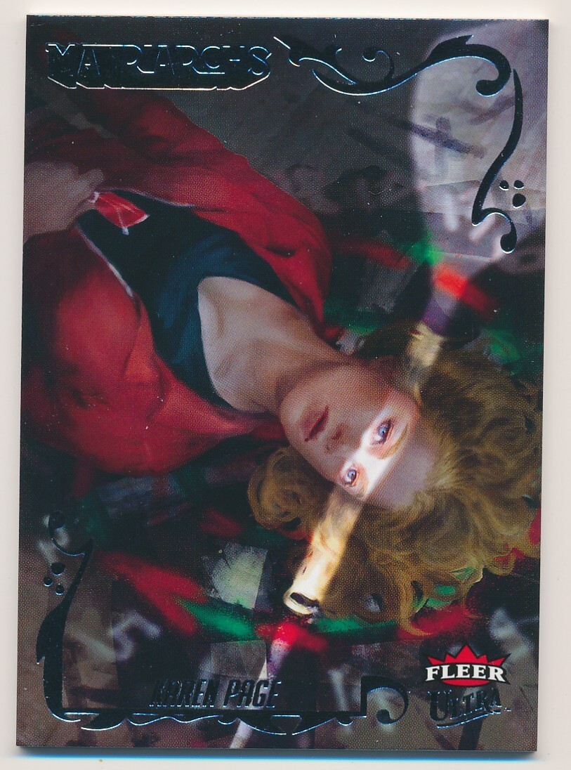 #64 KAREN PAGE 2024 Fleer Ultra Marvel Matriarchs SILVER DAREDEVIL ANNA MOSHAK