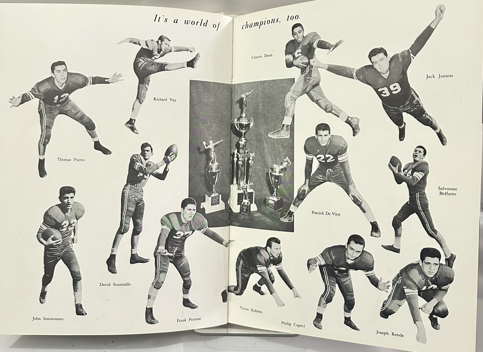 1958 Port Chester High School Port Chester, New York Peningian Yearbook & Papers