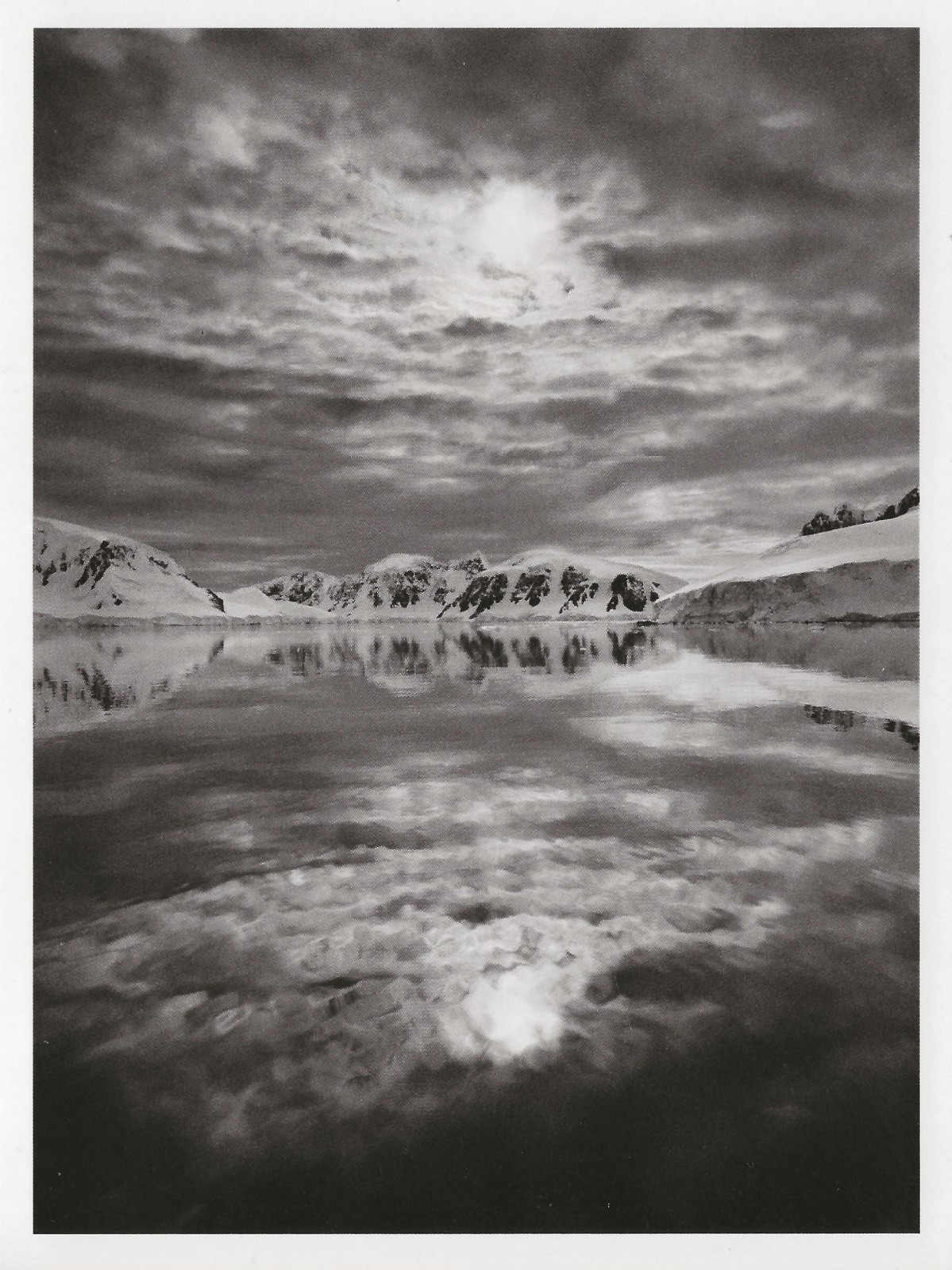 Postcard Sebastiao Salgado Antarctic Peninsula Mount Francis MNT Oversize