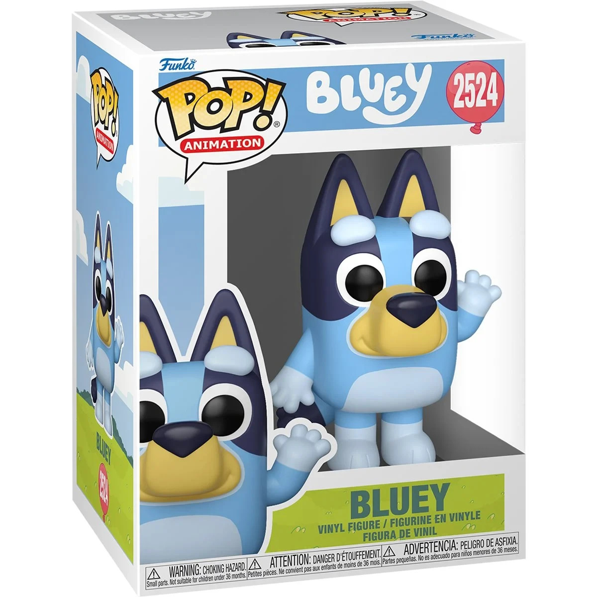 Funko Pop Bluey Waving Vinyl Figure #2524 - Specialty