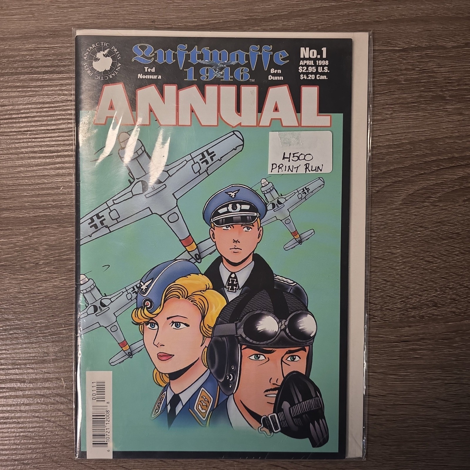 Luftwaffe 1946 Annual No. 1 Antarctic Press 1998 Ted Nomura Ben Dunn Comic