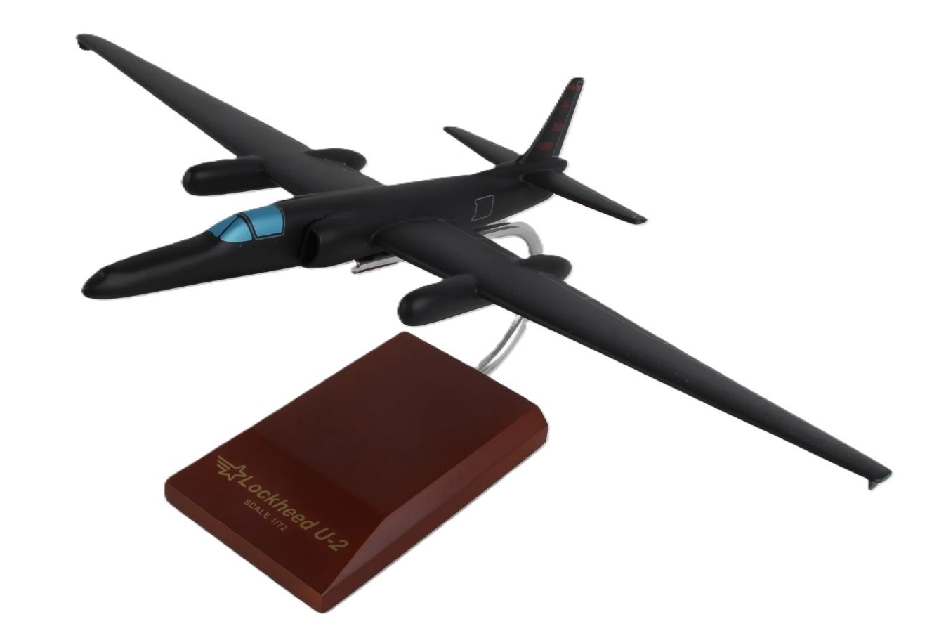 USAF CIA Lockheed U-2 Spy Plane 9th RW Beale AFB Desk Top Model 1/72 SC Airplane