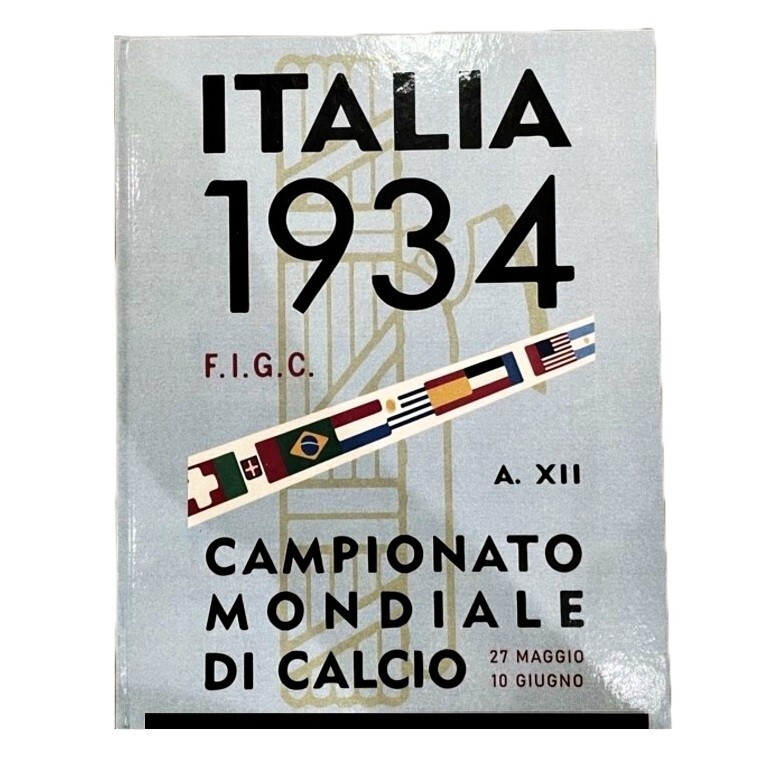 1934 World Cup Sticker Album - Italy - Hard Cover - 300/300 - Brazil - ALOLLA