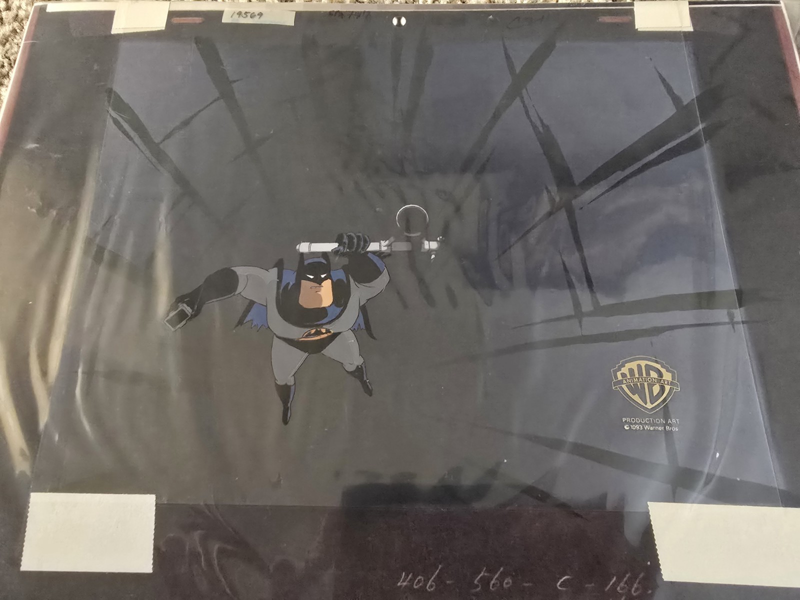 Batman Animation Cel - His Silicon Soul