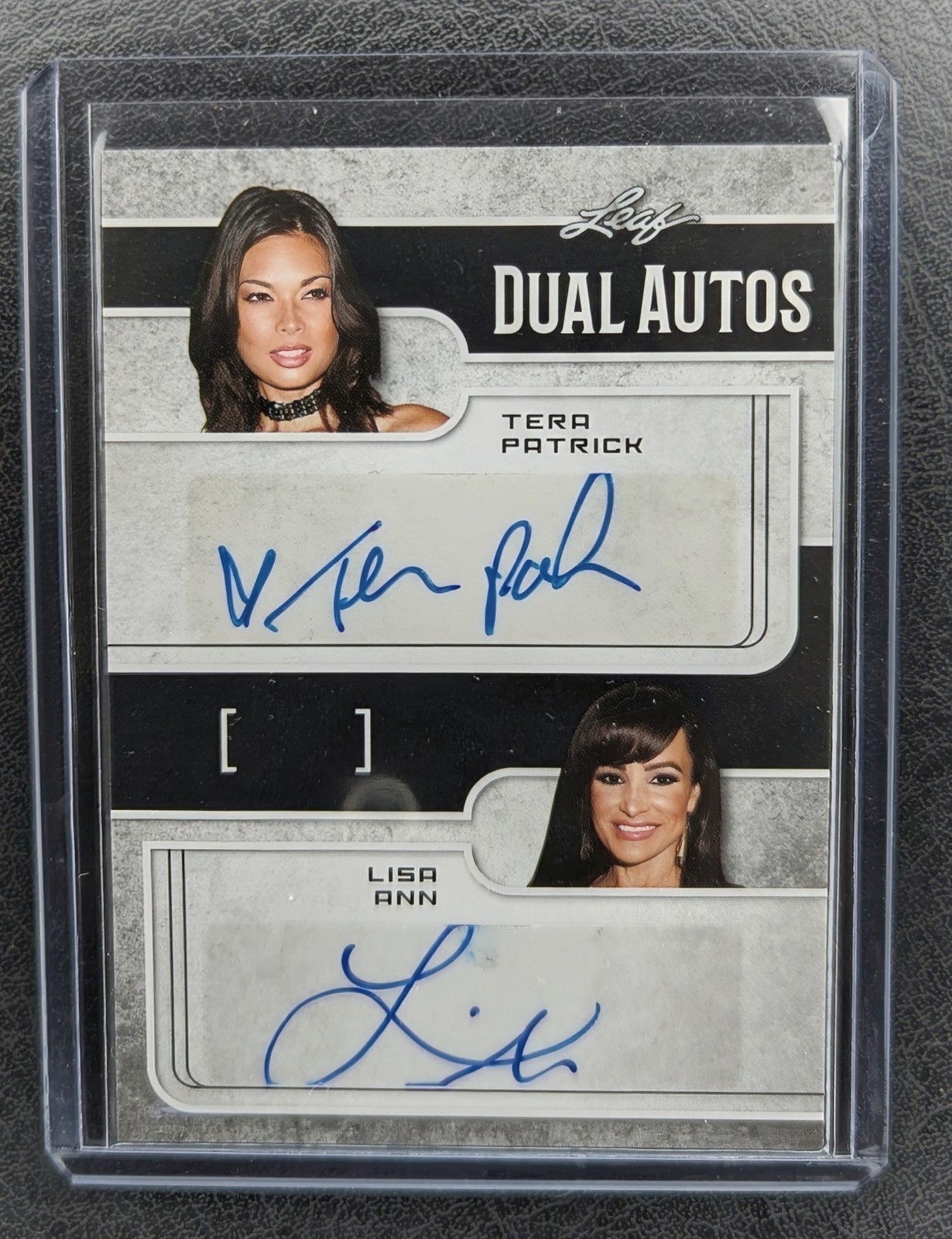 2017 Leaf Pop Century TERA PATRICK LISA ANN #DA-06 Dual Autos Autograph
