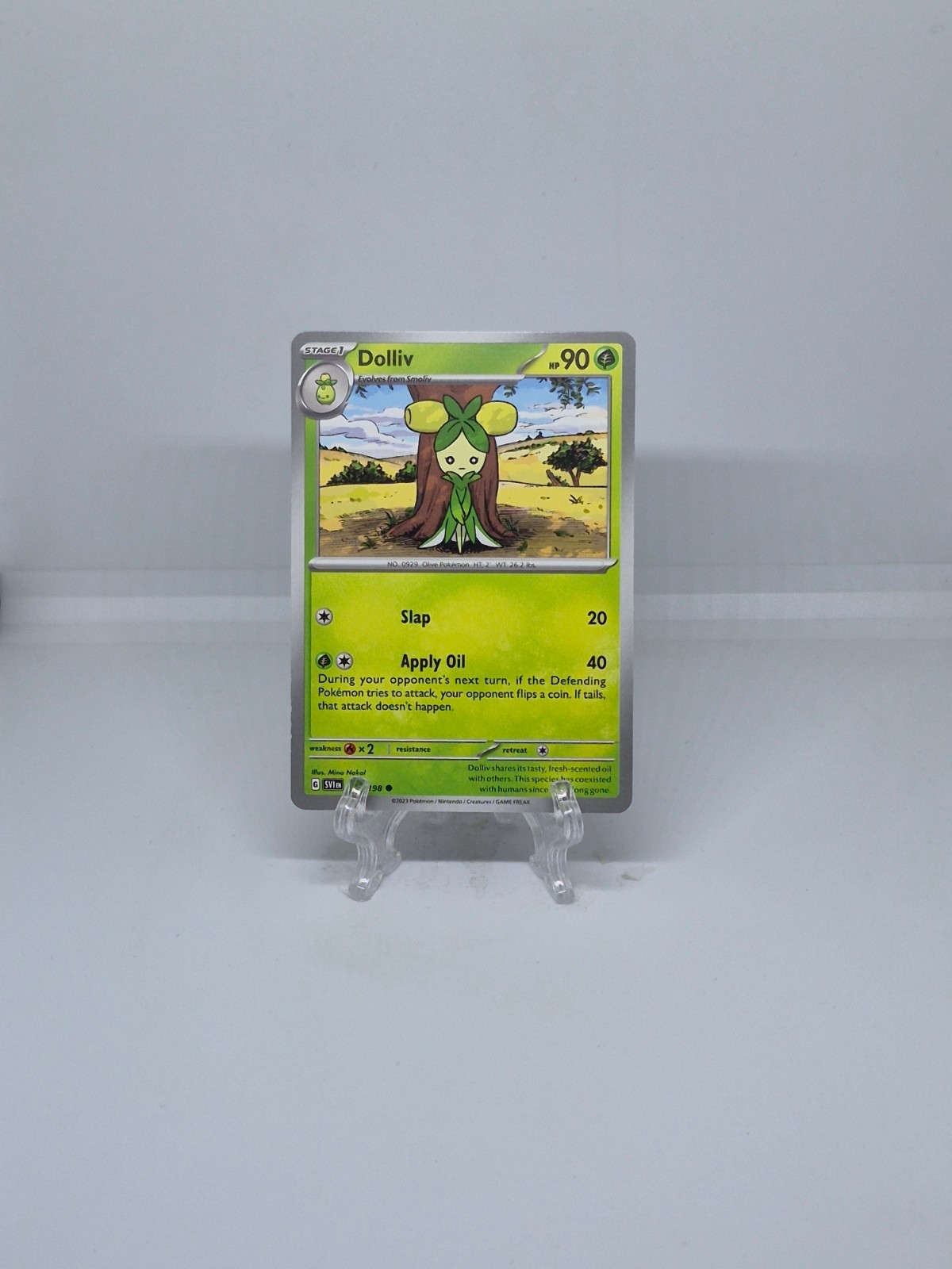 022/198 DOLLIV | COMMON | SCARLET & VIOLET SVI POKEMON CARD
