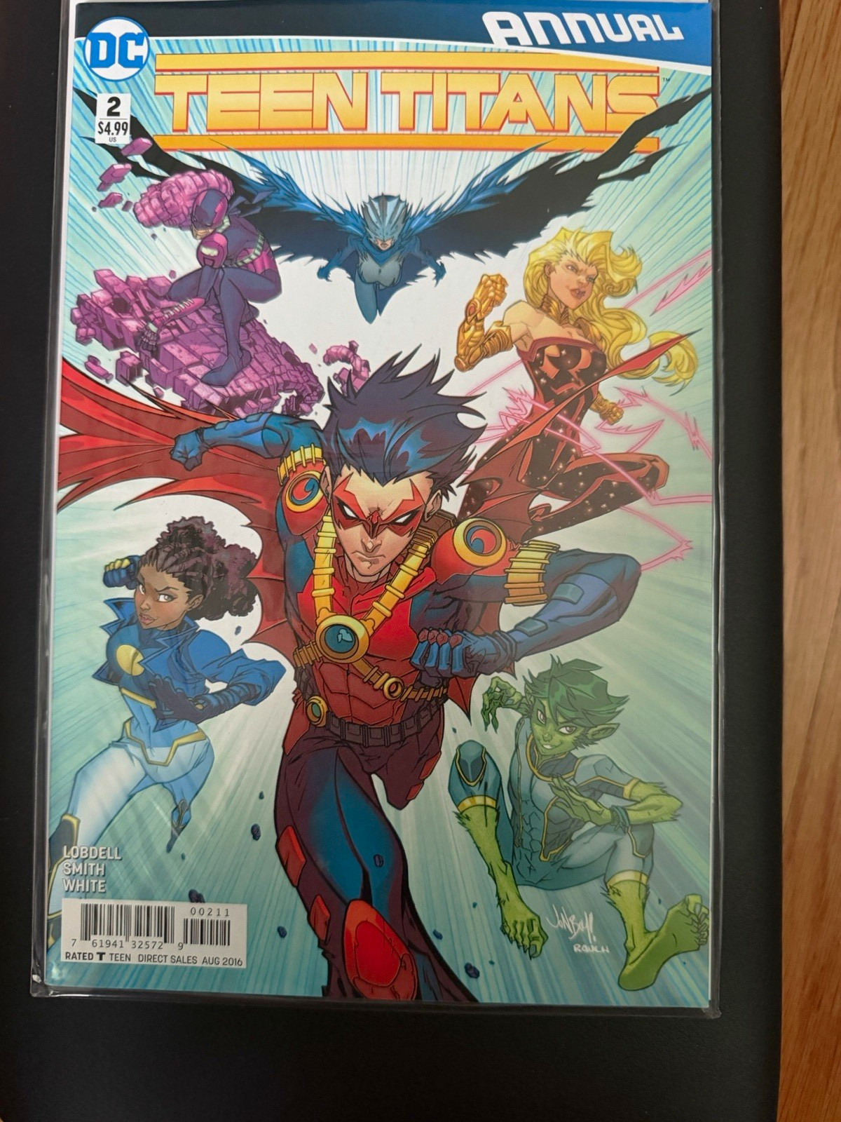 Teen Titans #20 21 22 23 Annual #2 DC Comics Lot Rebirth Crush Lobo 5 Books