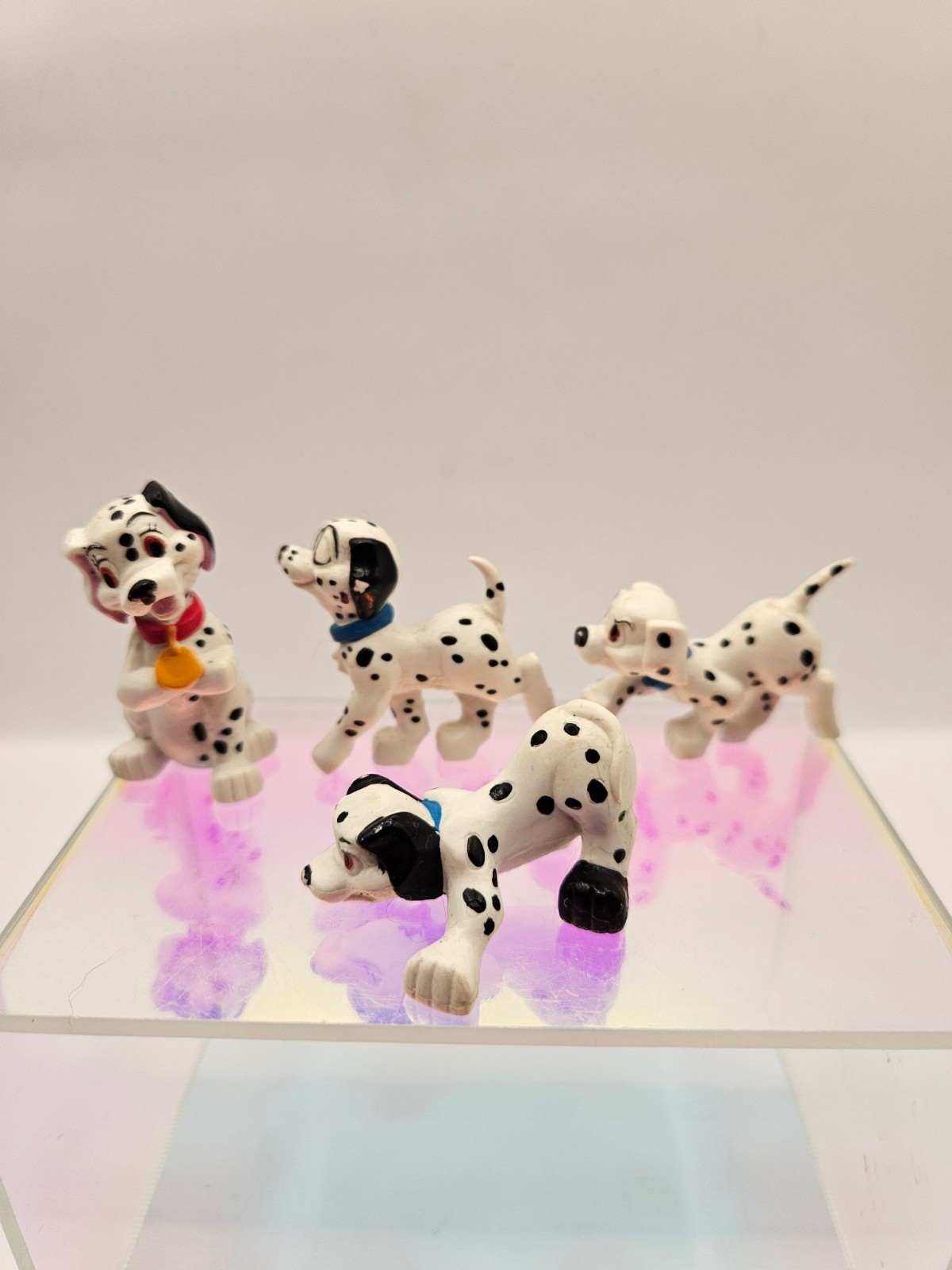 101 Dalmatians Puppies Lot of 4 - Disney Rare International Figures
