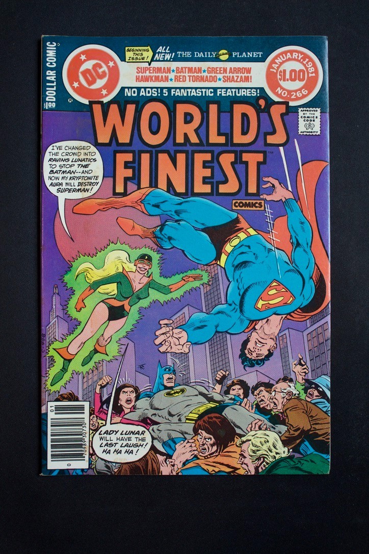1981 DC COMICS WORLD\'S FINEST #266