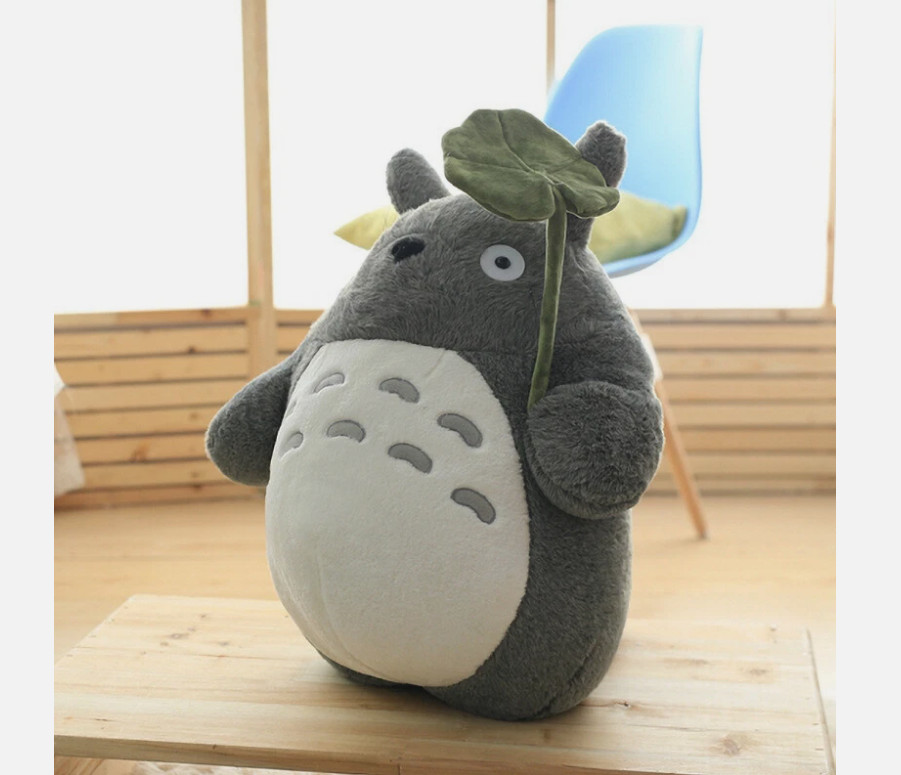 STUDIO GHIBLI My Neighbor Totoro Grin TOTORO Plush Doll Soft Toy 15'' Kids Gifts