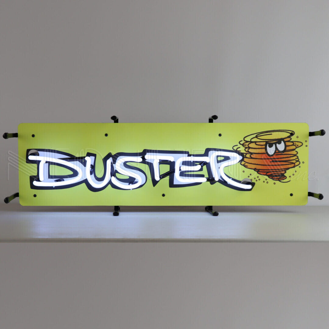 Duster Neon Sign Plymouth Hemi Mopar 1970 1971 340 318 Muscle Car Garage lamp