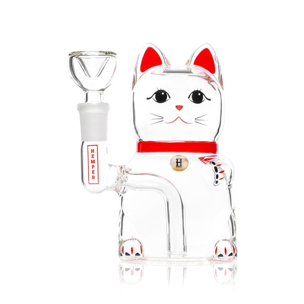 Hemper Lucky Money Cat Bong Water Pipe 5\