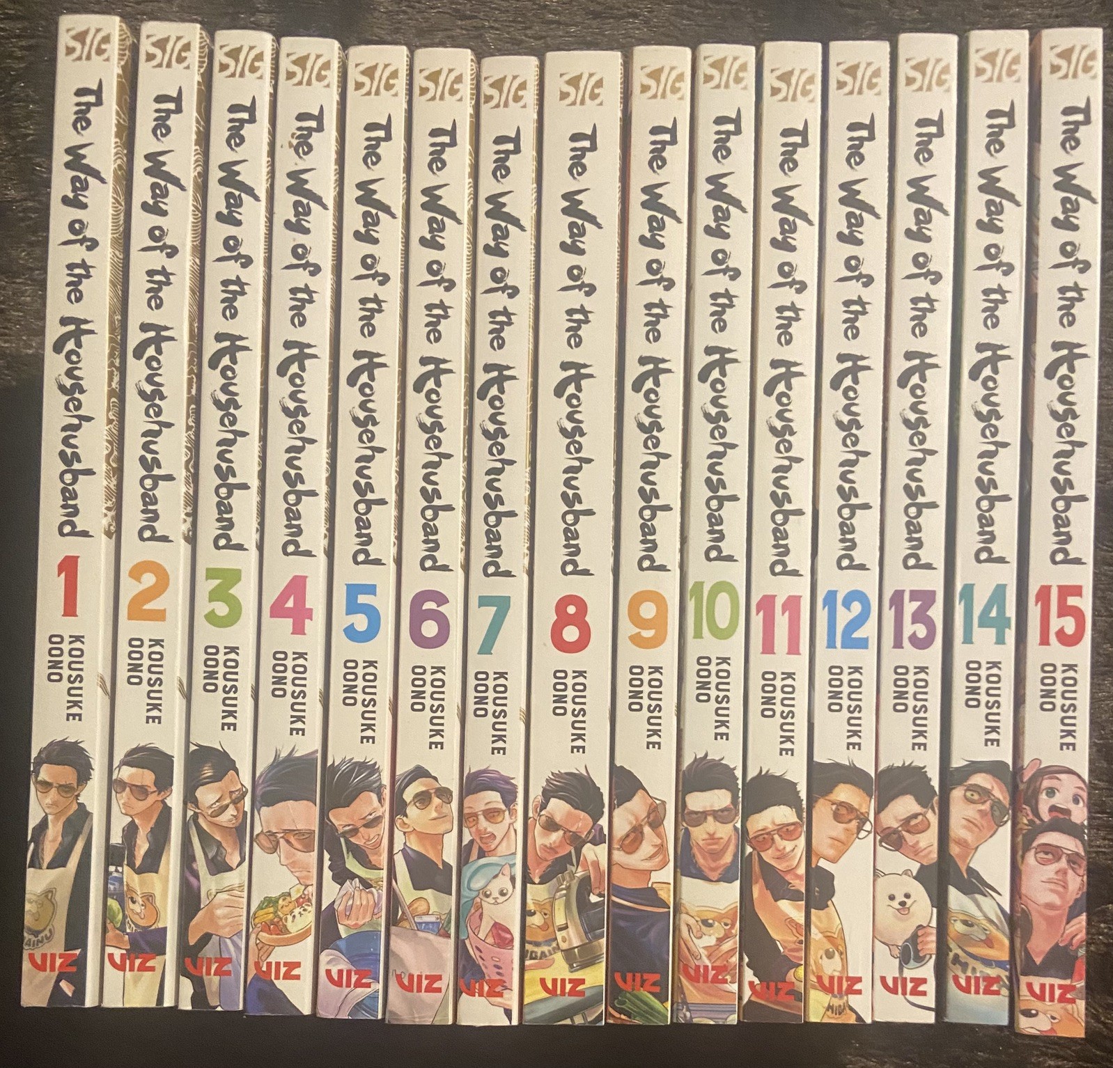 BRAND NEW Viz Signature The Way of the Househusband Vol 1-15 English Manga Set