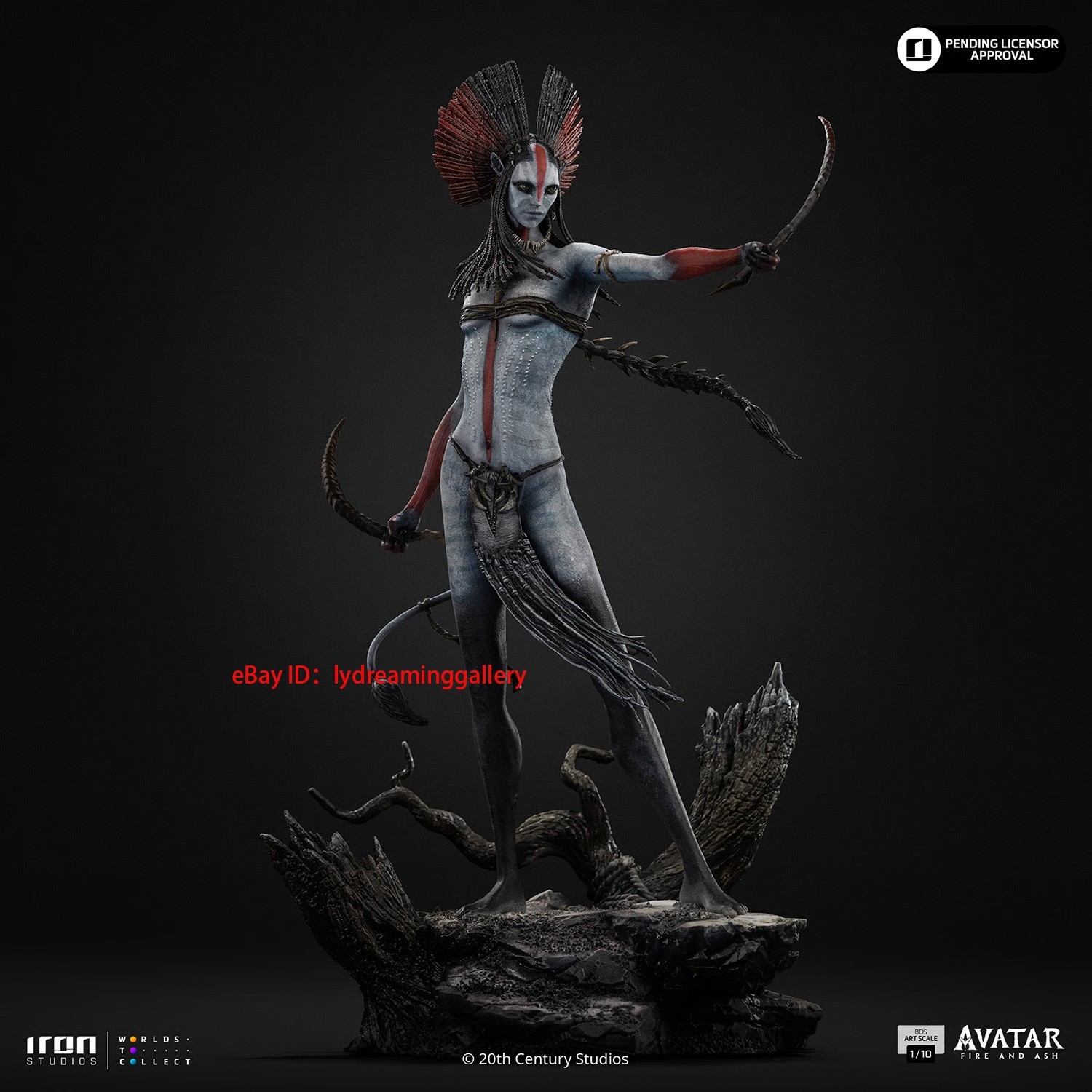 Pre-sale Iron Studios Avatar：Fire and Ash Varang 1/10 Limited Statue Figure