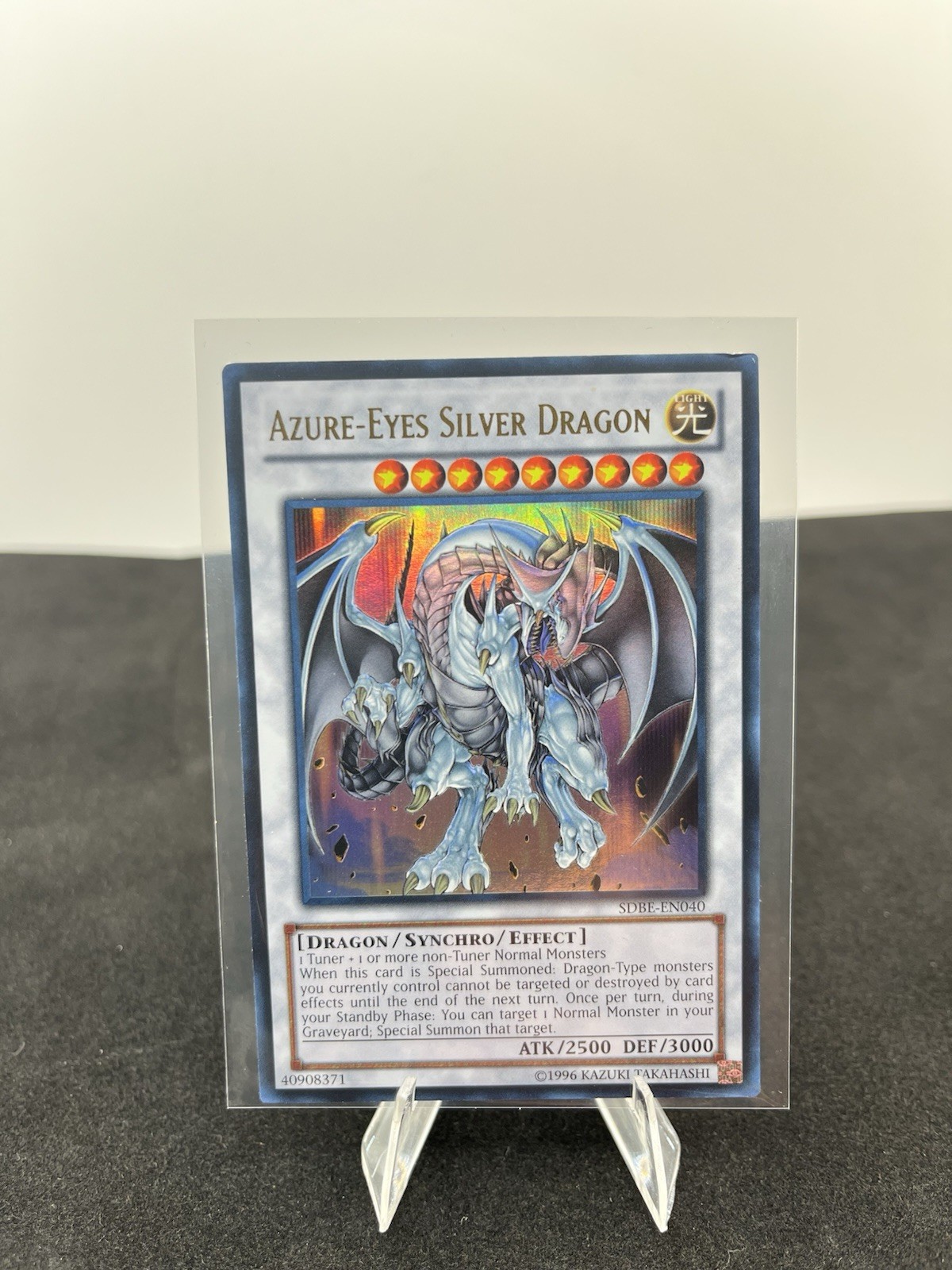 Yu-Gi-Oh Azure Eyes Silver Dragon ULTRA RARE Holofoil Unlimited Card