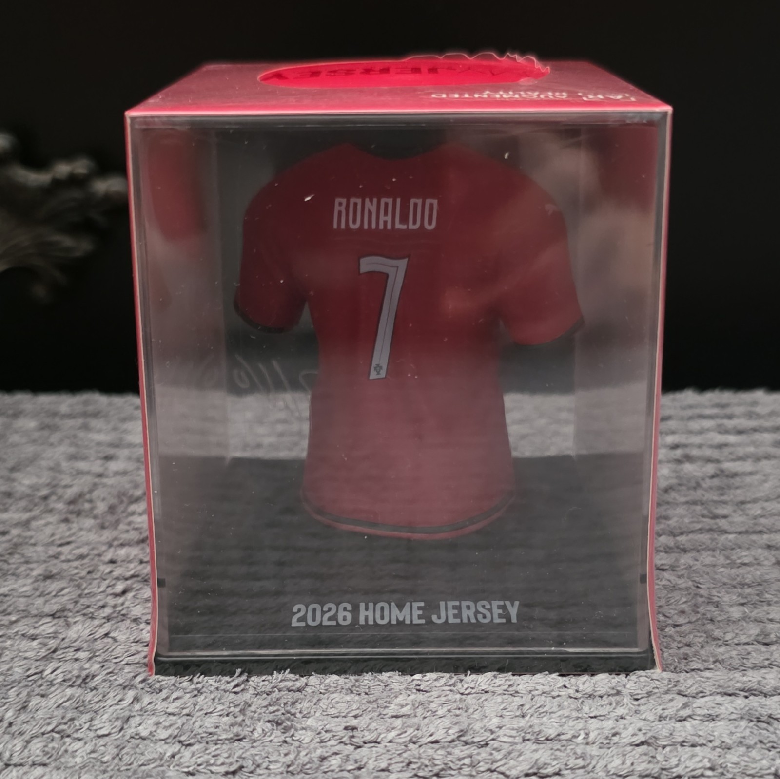 Fan Collex Cristiano Ronaldo 2026 Portugal Home Jersey Figure AR Box #7