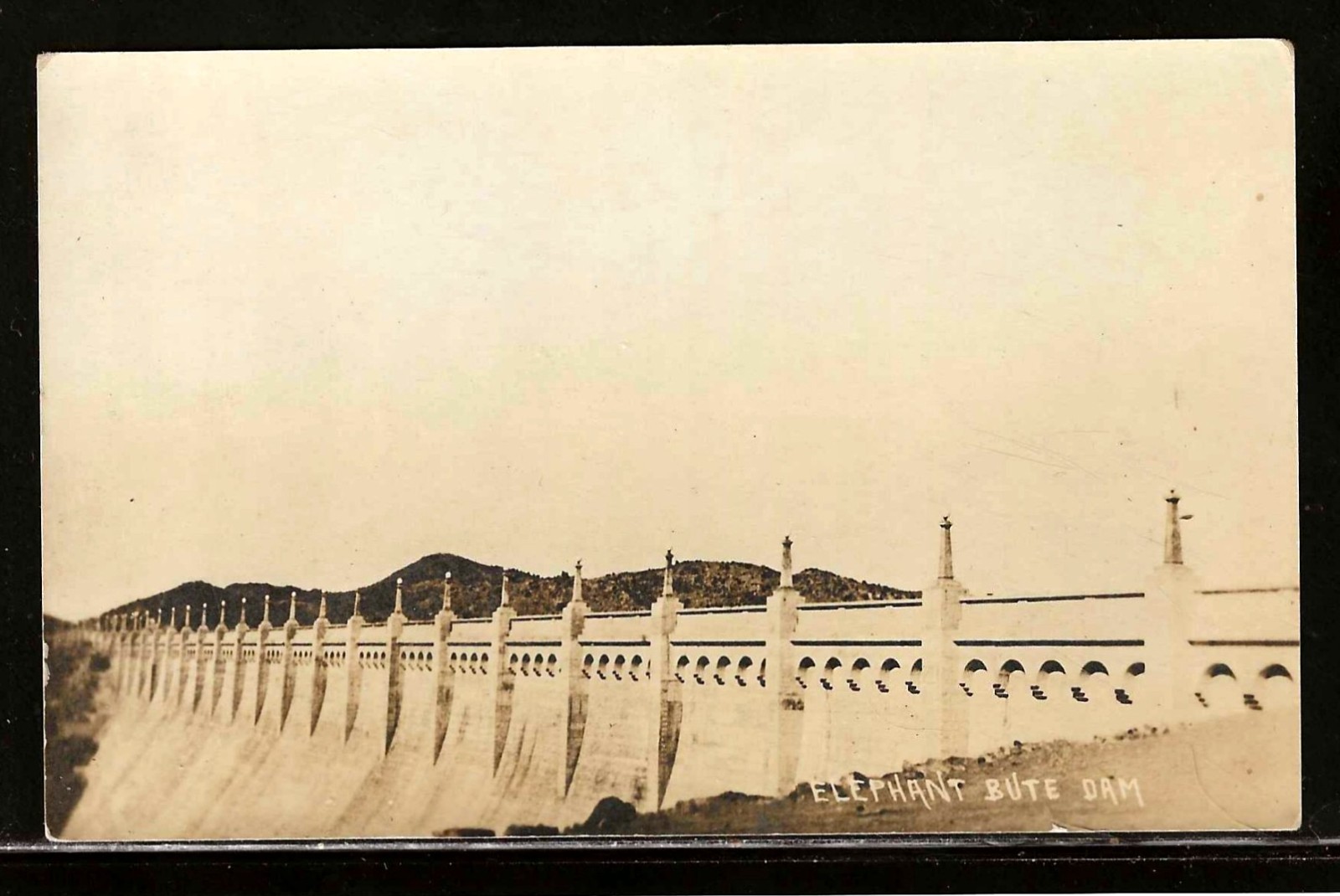 ELEPHANT BUTE DAM NEW MEXICO - KRUXO CARD (1907 - 1920) - UNPOSTED GEM