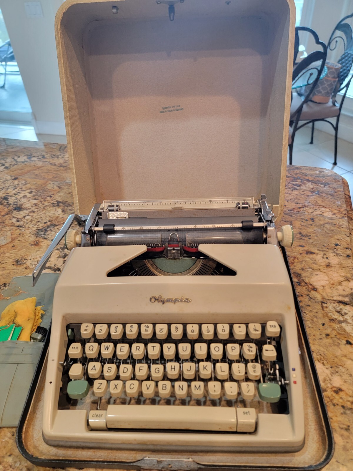1960's Olympia SM9 - With case and extras. In good working condition.