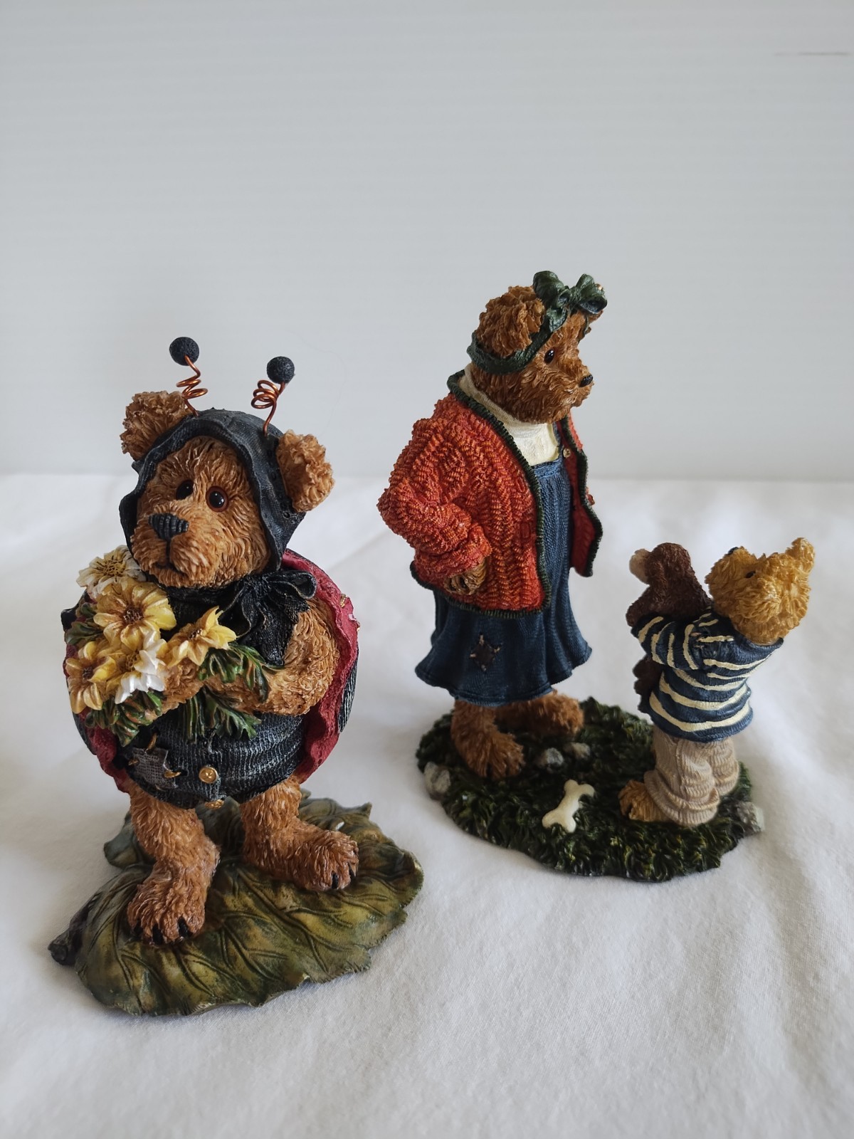 Boyds Bears & Friends, set of 2, Mama & Son & Tweedle Bedeedle
