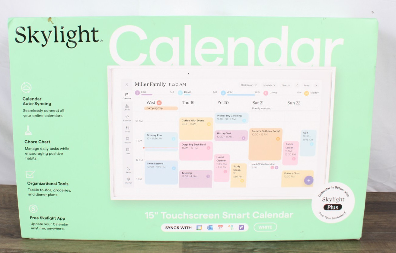 Skylight Calendar 15