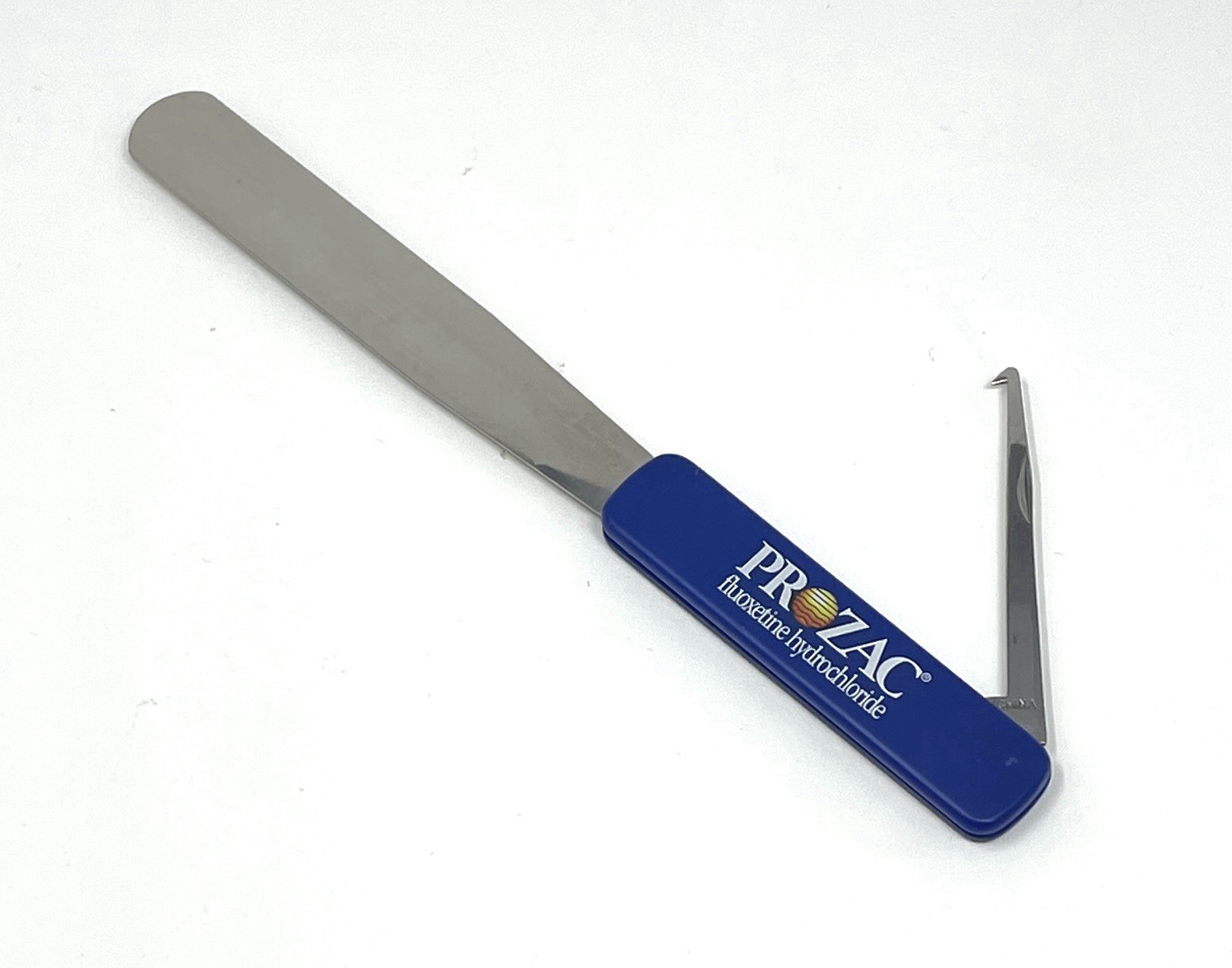 Vintage Pharmaceutical Pill Counting Spatula Prozac Pharma Collectible