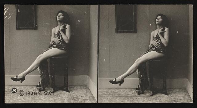 Photo:Creole Belle Woman Portrait 1926 Studio Photograph