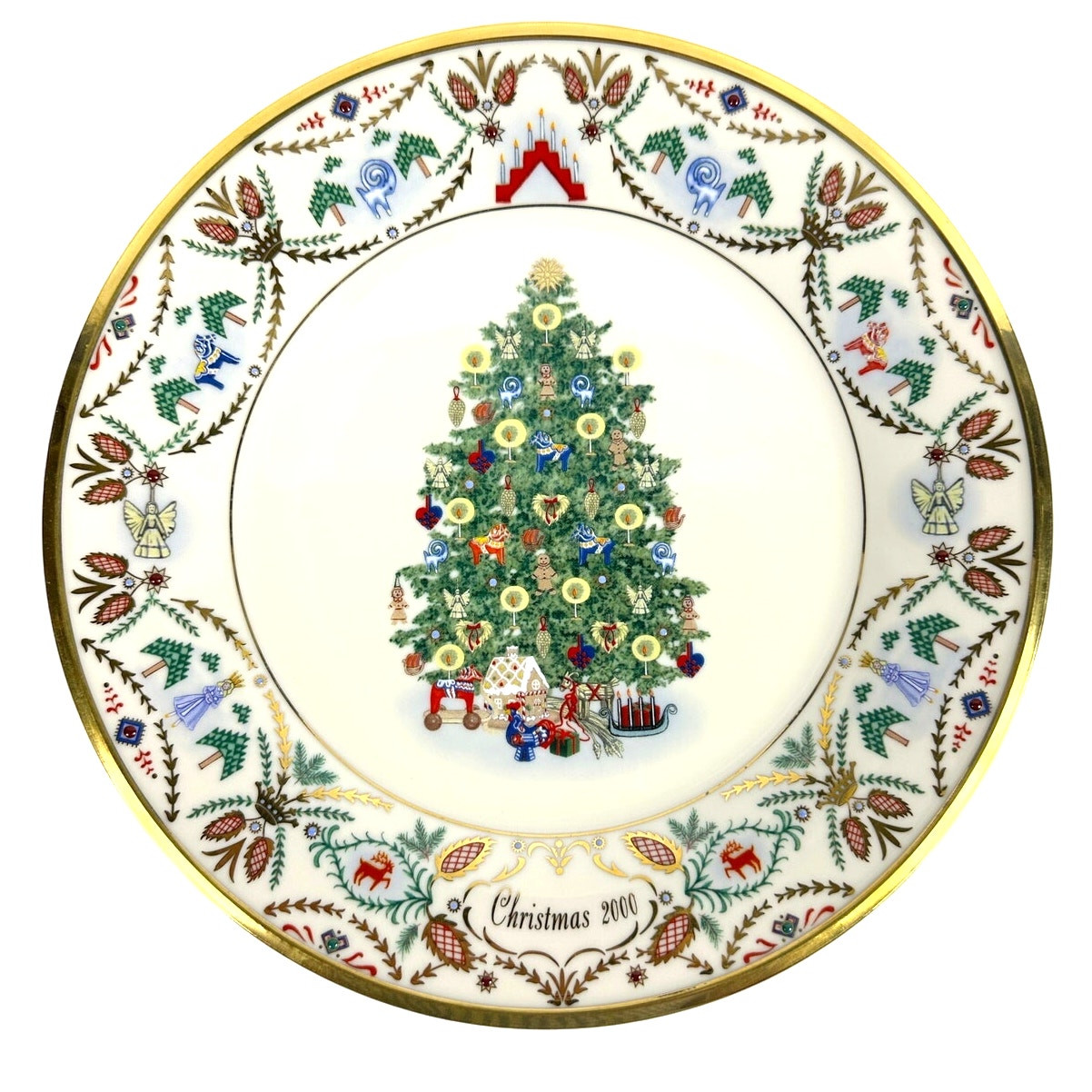 Lenox 2000 Christmas Trees Around the World Limited Edition Sweden-Pristine