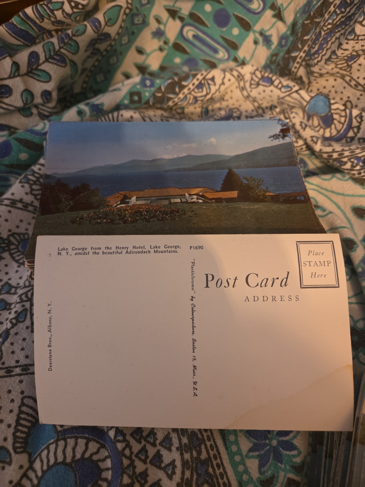 Fort William Henry Hotel Lake George NY Water View 100+ Same Card New Old Stock