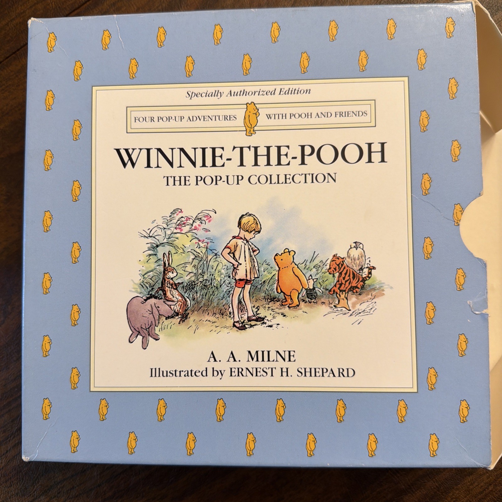 Disney Winnie-the-Pooh The Pop-Up Collection - 4 Pop-Up Books by A.A. Milne
