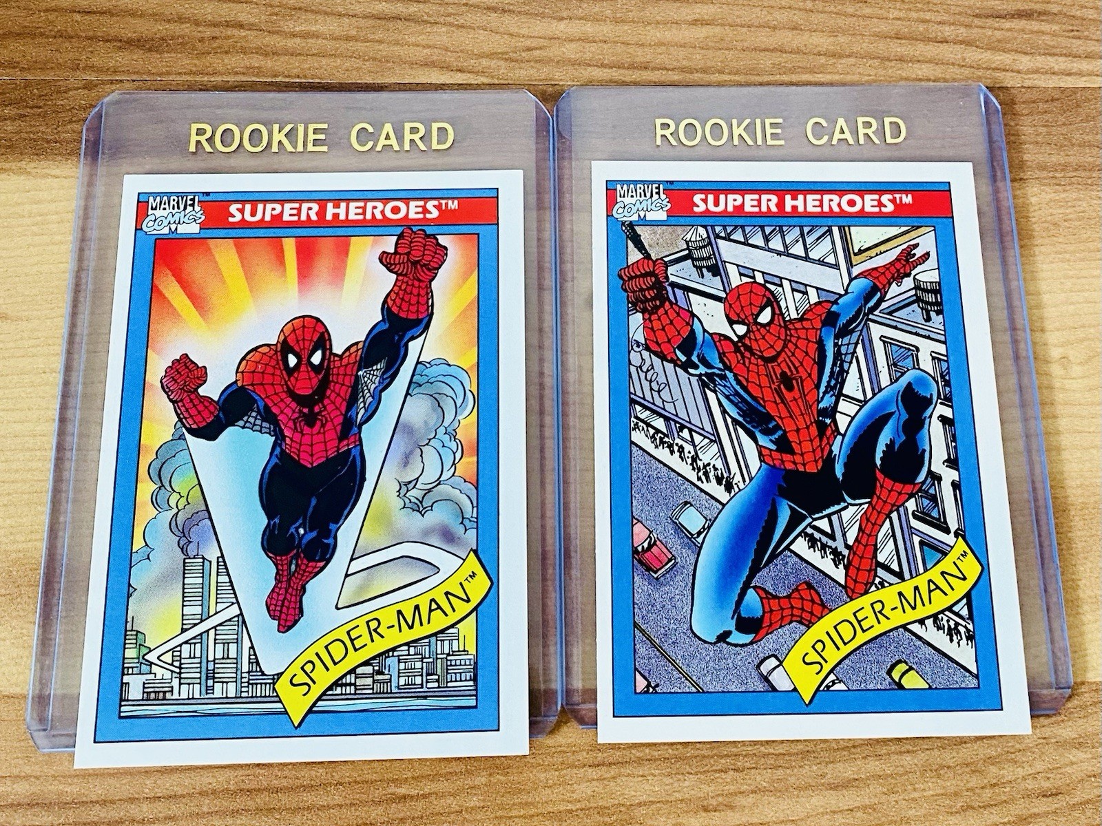 Spider-Man Rookie 1990 Marvel Comics Card Lot Vintage Rare Mint