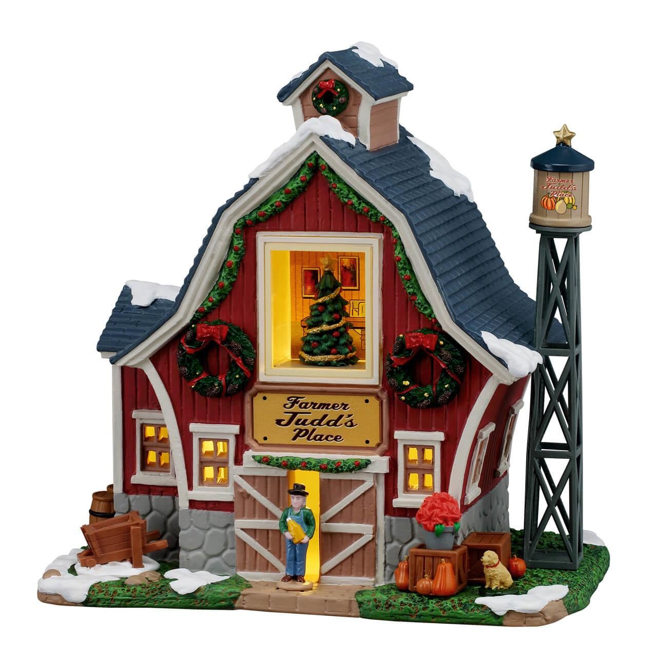 Lemax Harvest Crossing Village Farmer Judds Place 65544