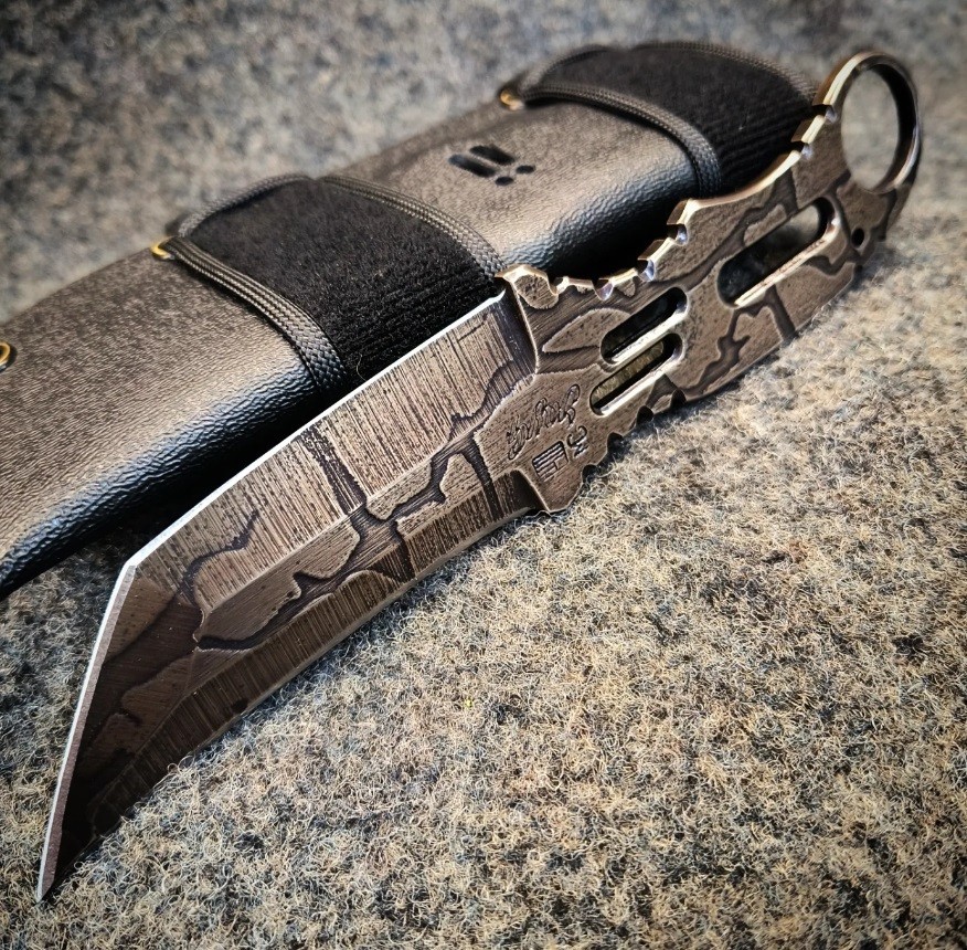 integrity implements Swift MC EXT in Magnacut Fractured Etch custom handcrafted